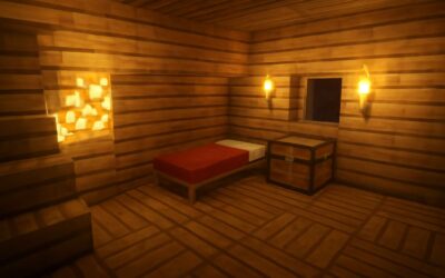 Elevate Your Build with wooden floors minecraft: Cozy, Blocky Interiors.