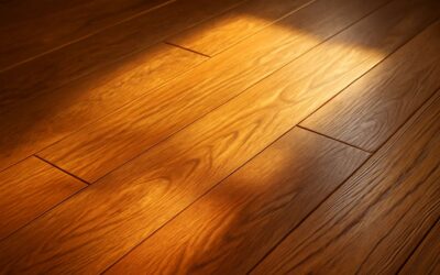 Timeless Charm and Durable Finish: wooden floor description that sells your space.