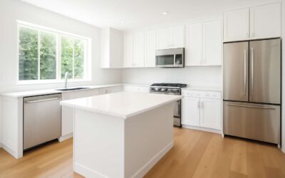 Cozy, Modern Vibes: wooden floor kitchen that elevates every meal.