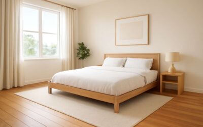 Elevate Your Bedroom with wooden floor for bedroom: Cozy, Clean, Timeless