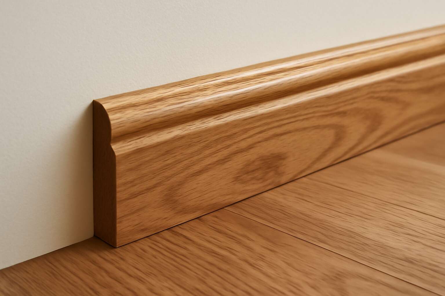 wooden floor edge strip