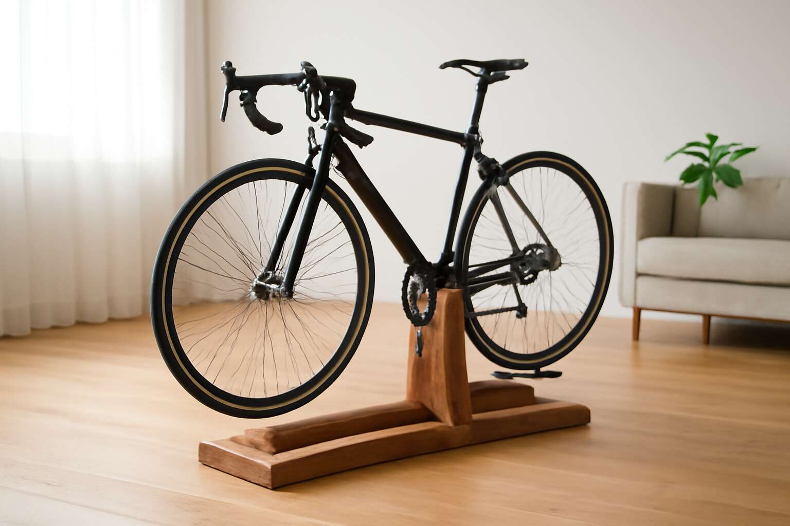 generated_image_6a6986f4ea894.jpg wooden floor bike stand