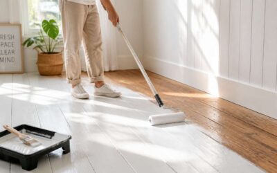 Paint Wooden Floor Without Sanding with These Steps