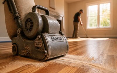Wooden floor sander for hire, restore old floors.